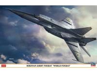 Hasegawa 1/48 MIKOYAN-25RBT FOXBAT 'WORLD FOXBAT' (07471) English Color Guide  Paint Conversion Chart