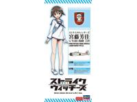 Hasegawa 1/20 STRIKE WITCHES YOSHIKA MIYAFUJI w/ 1/72 ZERO FIGHTER TYPE 22(SP375) English Color Guide  Paint Conversion Chart