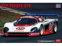 Hasegawa 1/24 STP TOYOTA 87C (20351) English Color Guide  Paint Conversion Chart