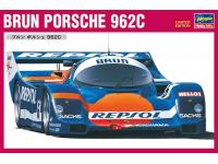 Hasegawa 1/24 BRUN PORSCHE 962C (20345) English Color Guide  Paint Conversion Chart