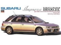 Hasegawa 1/24 SUBARU IMPREZA SPORTS WAGON WRX (CD15) English Color Guide  Paint Conversion Chart
