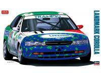 Hasegawa 1/24 LANDMARK COROLLA (20342) English Color Guide  Paint Conversion Chart