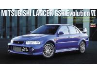 Hasegawa 1/24 MITSUBISHI LANCER GSR Evolution VI (20336) English Color Guide  Paint Conversion Chart