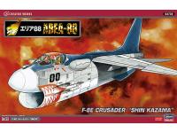 Hasegawa 1/48 AREA-88 F-8E CRUSADER 'SHIN KAZAMA'(64739) English Color Guide  Paint Conversion Chart
