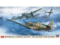 Hasegawa 1/72 SPITFIRE Mk.I  Bf109E  He111P/H 'THE AIR FIGHT OVER DUNKIRK' (02270) English Color Guide  Paint Conversion Chart