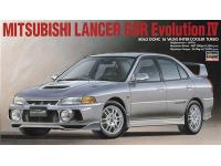 Hasegawa 1/24 MITSUBISHI LANCER GSR Evolution IV (20257) English Color Guide  Paint Conversion Chart