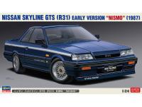Hasegawa 1/24 NISSAN SKYLINE GTS (R31) EARLY VERSION 'NISMO' (1987) (20378) English Color Guide  Paint Conversion Chart