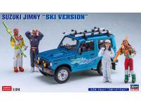 Hasegawa 1/24 SUZUKI JIMNY 'SKI VERSION' (20476) English Color Guide  Paint Conversion Chart