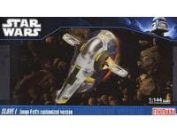 FineMolds 1/144 SLAVE I Jango Fett's customized version (SW13) English Color Guide  Paint Conversion Chart