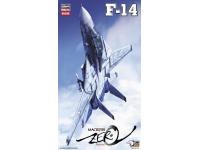 Hasegawa 1/72 'MACROSS ZERO' F-14 (65761) English Color Guide  Paint Conversion Chart