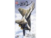 Hasegawa 1/72 'MACROSS ZERO' MiG-29 (65762) English Color Guide  Paint Conversion Chart