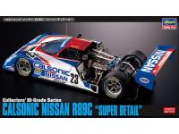 Hasegawa 1/24 CALSONIC NISSAN R89C 'SUPER DETAIL' (CH45) English Color Guide  Paint Conversion Chart