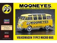 Hasegawa 1/24 VOLKSWAGEN TYPE 2 MICRO BUS 'MOONEYES'(20477) English Color Guide  Paint Conversion Chart