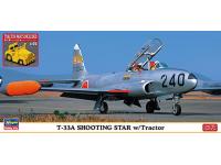 Hasegawa 1/72 T-33A SHOOTING STAR w/ TRACTOR (02363) English Color Guide  Paint Conversion Chart