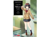 Hasegawa 1/12 'Rei Hazumi' (HIGH SCHOOL GIRL) 12 Egg Girls Collection No. 12 (SP471) English Color Guide  Paint Conversion Chart