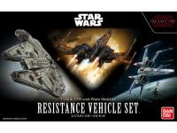 Bandai 1/144 1/350 Resistance Vehicle Set English Color Guide  Paint Conversion Chart