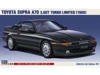 Hasegawa 1/24 TOYOTA SUPRA A70 3.0GT TURBO LIMITED (1988) (HC40) English Color Guide  Paint Conversion Chart