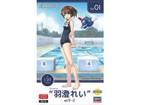 Hasegawa 1/20 REI HAZUMI w/ F-2 Egg Girls Collection No. 1 (SP372) English Color Guide  Paint Conversion Chart