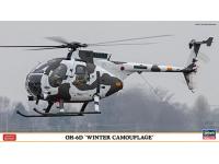 Hasegawa 1/48 OH-6D 'WINTER CAMOUFLAGE' (07460) English Color Guide  Paint Conversion Chart