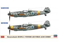 Hasegawa 1/72 Messerschmitt Bf109G-6 'FINNISH AIR FORCE ACES COMBO' (02259) English Color Guide  Paint Conversion Chart