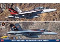 Hasegawa 1/72 F/A-18E/F SUPER HORNET 'USS NIMITZ CVW-11 SPECIAL BOX Part 1' (SP365) English Color Guide  Paint Conversion Chart