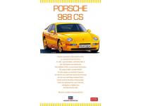 Hasegawa 1/24 PORSCHE 968 CS(20317) English Color Guide  Paint Conversion Chart