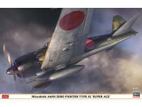 Hasegawa 1/32 Mitsubishi A6M5 ZERO FIGHTER TYPE 52 'SUPER ACE' (08245) English Color Guide  Paint Conversion Chart