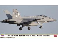 Hasegawa 1/72 F/A-18E SUPER HORNET 'VFA-27 ROYAL MACES CAG 2017' (02254) English Color Guide  Paint Conversion Chart