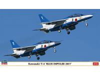 Hasegawa 1/72 Kawasaki T-4 'BLUE IMPULSE 2017'(02249) English Color Guide  Paint Conversion Chart