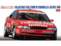 Hasegawa 1/24 FUJITSU TEN TOM'S COROLLA AE101 (20302) English Color Guide  Paint Conversion Chart