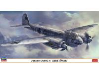 Hasegawa 1/72 Junkers Ju88C-6 'ZERSTORER' (02245) English Color Guide  Paint Conversion Chart