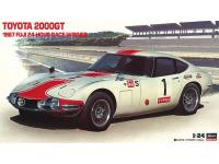 Hasegawa 1/24 TOYOTA 2000GT 1967 FUJI 24-HOUR RACE WINNER (HR1) English Color Guide  Paint Conversion Chart