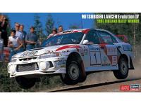 Hasegawa 1/24 MITSUBISHI LANCER EVOLUTION IV 1997 FINLAND RALLY WINNER (20480) English Color Guide  Paint Conversion Chart