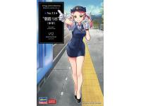 Hasegawa 1/12 Rio Asaka (CONDUCTOR) 12 Egg Girls Collection No 13 (SP476) English Color Guide  Paint Conversion Chart