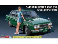 Hasegawa 1/24 DATSUN BLUEBIRD 1600 SSS w/60's GIRL'S FIGURE (SP477) English Color Guide  Paint Conversion Chart