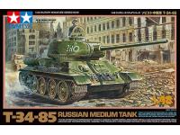 tamiya 1/48 russian medium tank t-34-85 (32599) english color guide 