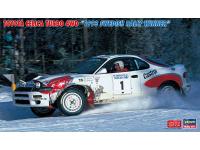 Hasegawa 1/24 TOYOTA CELICA TURBO 4WD '1993 SWEDISH RALLY WINNER'(20484) English Color Guide  Paint Conversion Chart