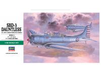 Hasegawa 1/48 SBD-3 DAUNTLESS (JT19) English Color Guide  Paint Conversion Chart