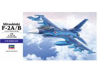 Hasegawa 1/72 Mitsubishi F-2A/B (J.A.S.D.F. SUPPORT FIGHTER) (E15) English Color Guide  Paint Conversion Chart