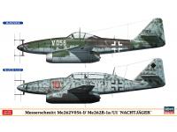 Hasegawa 1/72 Messerchmitt Me262V056  Me262B-1A/U1 'NACHTJAGER' (02236) English Color Guide  Paint Conversion Chart