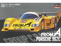 Hasegawa 1/24 FromA PORSCHE 962C(20294) English Color Guide  Paint Conversion Chart