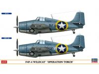 Hasegawa 1/72 F4F-4 WILDCAT 'OPERATION TORCH' (02240) English Color Guide  Paint Conversion Chart