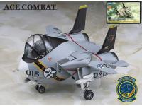 Hasegawa Egg Plane F-14A TOMCAT 'WARDOG SQUADRON'(SP359) English Color Guide  Paint Conversion Chart