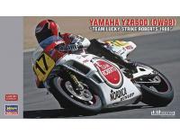 Hasegawa 1/12 YAMAHA YZR500 (OW98) 'TEAM LUCKY STRIKE ROBERTS 1988' (21707) English Color Guide  Paint Conversion Chart