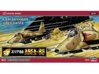 Hasegawa 1/72 AREA-88 A-4M SKYHAWK 'GREG GATES' (64747) English Color Guide  Paint Conversion Chart