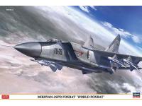 Hasegawa 1/72 MIKOYAN-25PD FOXBAT 'WORLD FOXBAT' (02221) English Color Guide  Paint Conversion Chart