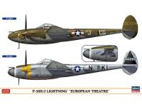 Hasegawa 1/72 P-38H/J LIGHTNING 'EUROPEAN THEATRE' (02225) English Color Guide  Paint Conversion Chart