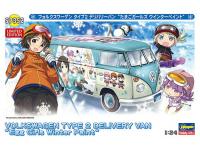 Hasegawa 1/24 VOLKSWAGEN TYPE 2 DELIVERY VAN 'Egg Girls Winter Paint' (SP352) English Color Guide  Paint Conversion Chart