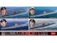 Hasegawa 1/700 German Submarine U-Boat Type VIIC /IXC 'U-BOAT ACES Part 2' (30040) English Color Guide  Paint Conversion Chart