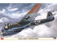 Hasegawa 1/48 Junkers Ju88A-5 'EASTERN FRONT'(07446) English Color Guide  Paint Conversion Chart